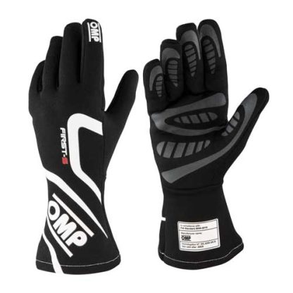 IB761A-First-S-rękawiczki FIA-first-poziom-czarny