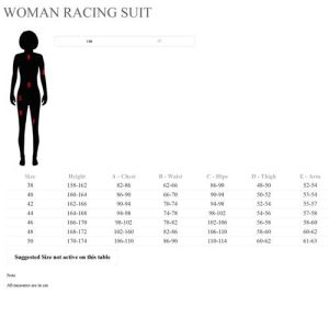 tabela de tamanhos-macacos femininos-para-corrida-OMP-RPower