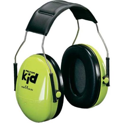 protetor auditivo-kids-Peltor-3M-neon-green-RPower