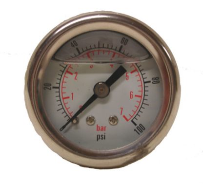 300-151 fuel pressure gauge 1-7bar Sytec RPower