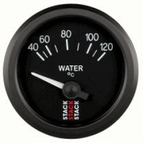 ST3207 water temperature meter 40-120 ° C black dial plate Stack RPower ST3257 water temperature meter 40-120 ° C black dial plate Stack RPower