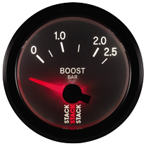 ST3211 Turbo pressure gauge 0-2.5 bar Stack RPower
