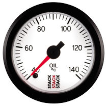 ST3359 medidor de temperatura de aceite pro motor paso a paso 40-140 ° C Stack RPower