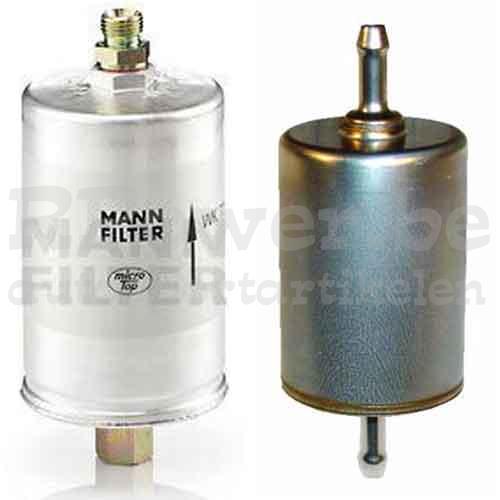filtro carburante metallo alta pressione 8 mm M14 / M16