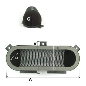 530 35. air filter rounded pipercross dimensions RPower