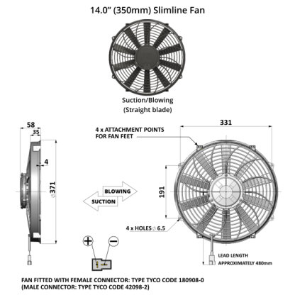 fan-slimline-350 mm-434-435