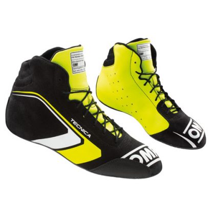 FIA-technica-Evo-motorsport-shoe-OMP-Yellow