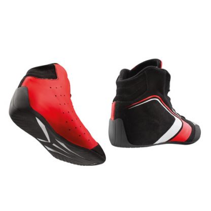 FIA-technica-Evo-motorsport-chaussure-OMP-rouge-(arrière)