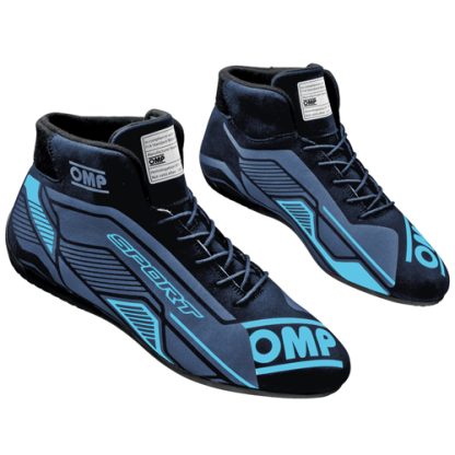 Zapatillas-Sport-modelo básico-negro-azul