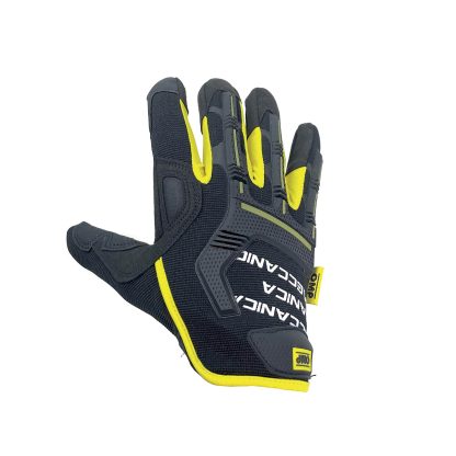 OMPS1911 mechanic gloves zw-yellow