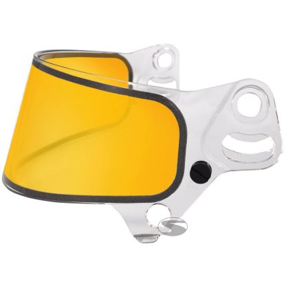 żółta podwójna osłona dzwonka do kasku Bell Helmet KC7-CMR