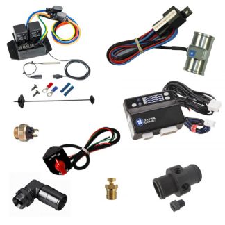 Water circuit connections, adapters and accessories